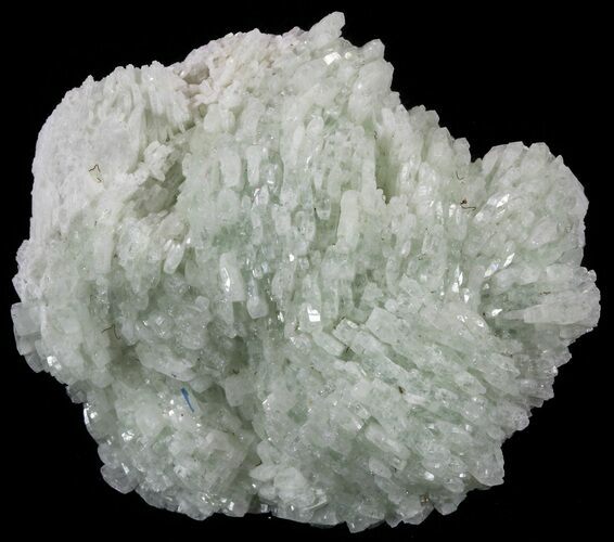 Green Prehnite Crystal Cluster - Morocco #52274